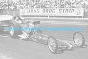 Lions Rare Photographic Memories drag racing photo