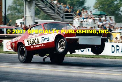 Lions Rare Photographic Memories drag racing photo - Tasca Ford